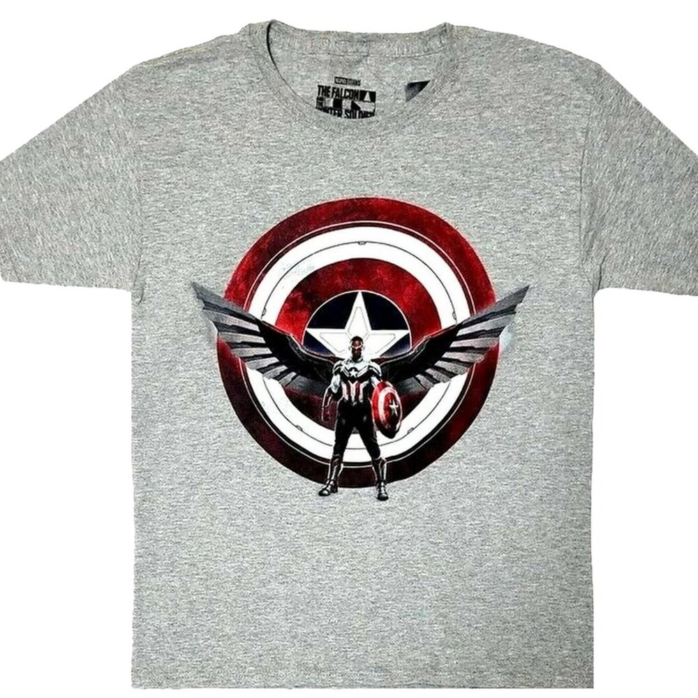 Marvel The Falcon And The Winter Soldier Sam Wilson Is Captain America T-Shirt S